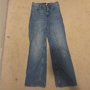 H&M Blue Flare & Wide Leg Jeans